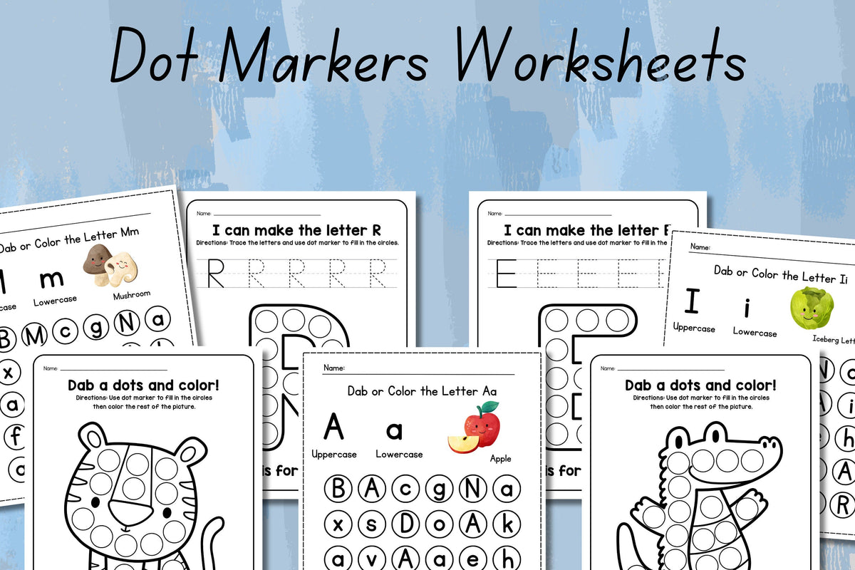 600+ Kids Learning Printable Activity Worksheets Bundle