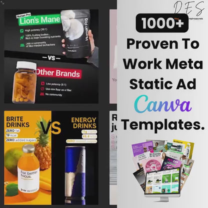 1000+ Meta Ad Templates Canva Bundle: Marketing Ads, Email Templates- your discount expires in 2 hours.